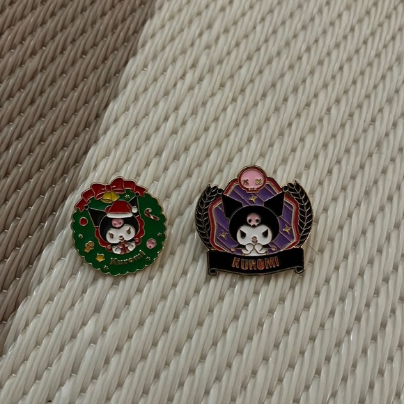 2 for $17  Brand New Kuromi Brooch Pins - Picture 3 of 7
